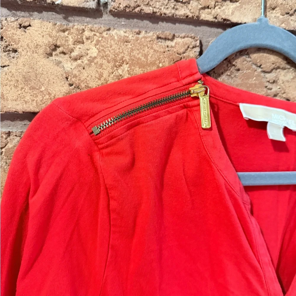 4/$25 • Michael by Michael Kors Zip Detail Top - Picture 2 of 3